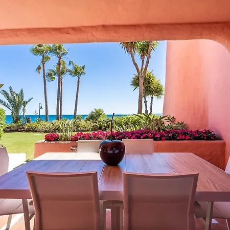 Frontline Luxury Ground Floor Apartment Estepona