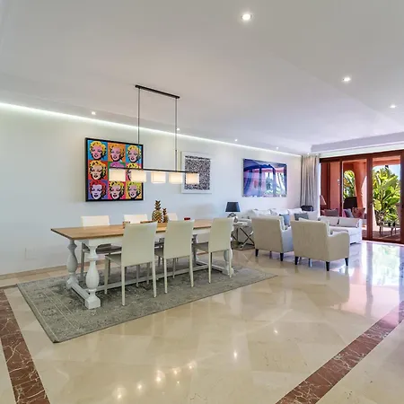 Frontline Luxury Ground Floor Apartment Estepona